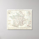 Search for classic maps canvas prints Hemisphere