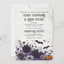 Search for spooky wedding invitations Bats