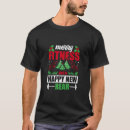 Search for gym christmas tshirts Rear