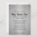 Search for newyear invitations Silver