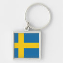 Search for made in sweden key rings Blue