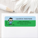 Search for smiling return address labels Classic comic strip