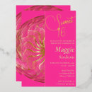 Search for fuchsia sweet 16 invitations Chic