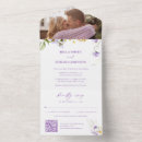 Search for purple and yellow wedding invitations Elegant