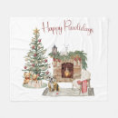Search for bulldog christmas blankets Cute