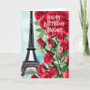 Search for eiffel tower birthday cards French