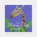 Search for giraffe napkins Safari animals