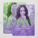 Search for purple and lime green invitations Modern