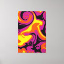 Search for black and orange canvas prints Modern