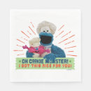 Search for cookie monster foodie truck napkins Puppet
