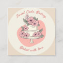 Search for home baker business cards Made with love