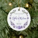 Search for floral christmas tree decorations Christening