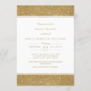Search for faux gold bridal shower invitations Chic