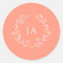 Search for wreath wedding stickers Wildflower
