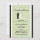 Search for gown bridal shower invitations Black