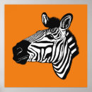 Search for zebra head posters Black and white