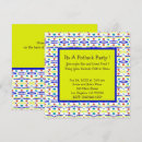 Search for yellow pattern invitations Colourful