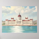 Search for parliament building posters Budapest hungary