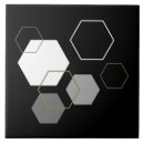 Search for geometric deco tiles Black and white