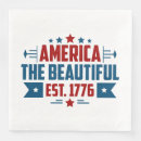 Search for stars and stripes napkins Independence day party