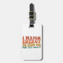 Search for sarcastic luggage tags Humour
