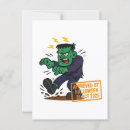 Search for cartoon frankenstein postcards Halloween
