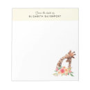 Search for giraffe notepads Watercolor