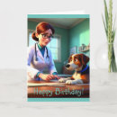Search for veterinarian birthday cards Dog