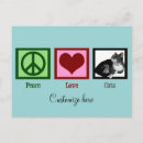 Search for love cats postcards Cute cat