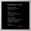 Search for words on life posters Inspirational