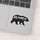 Search for mama bear stickers Rustic