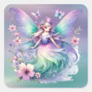Search for green fairy stickers Glitter