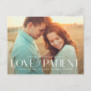 Search for love is patient invitations Save our new date
