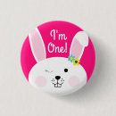 Search for rabbit birthday badges Cute