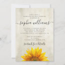 Search for sunflower hen party invitations Floral