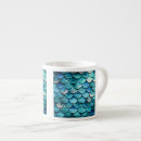 Search for fish scale pattern mugs Blue