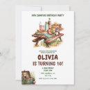 Search for adventure birthday invitations Smores