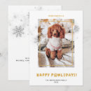 Search for happy pawlidays christmas cards Gold