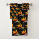 Search for bird of paradise bath towels Botanical