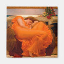 Search for flaming magnets Frederic leighton