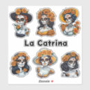 Search for la catrina stickers Skull