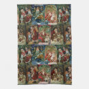 Search for christmas tea towels Santa claus