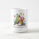 Search for lovebird mugs Parrots