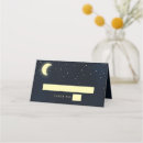 Search for star place cards Starry night
