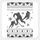 Search for ice hockey player stickers Xmas