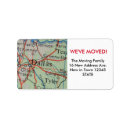 Search for texas shape return address labels Map
