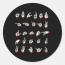 Search for deaf sign language stickers Hard of hearing