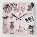 Search for paris vintage clocks Pink