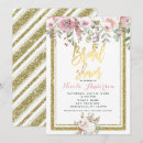Search for gold foil bridal shower invitations Chic