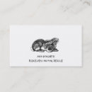Search for animal rescue business cards Adoption